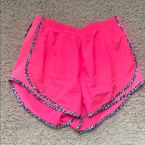 Pink Nike Running Shorts